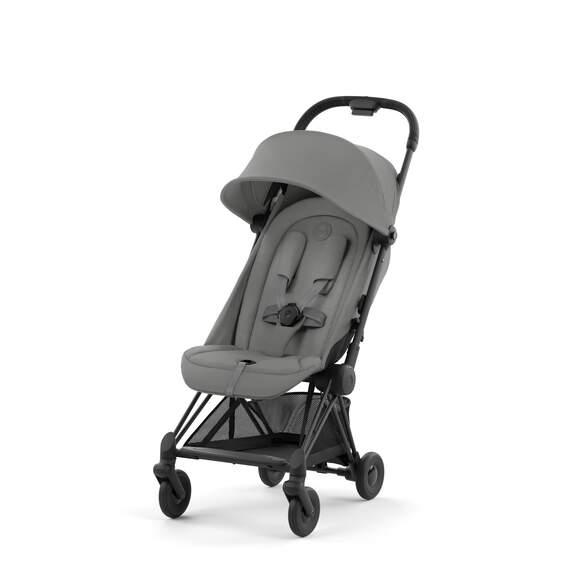 Kočík do lietadla Cybex Coya Mirage Grey / Frame Black