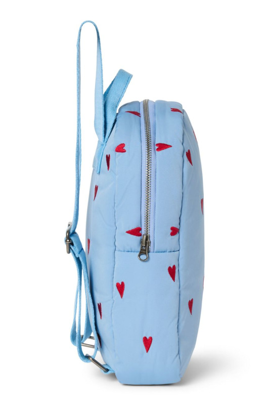 STUDIO NOOS - Puffy Mini BACKPACK - batôžtek | Light Blue Hearts 4