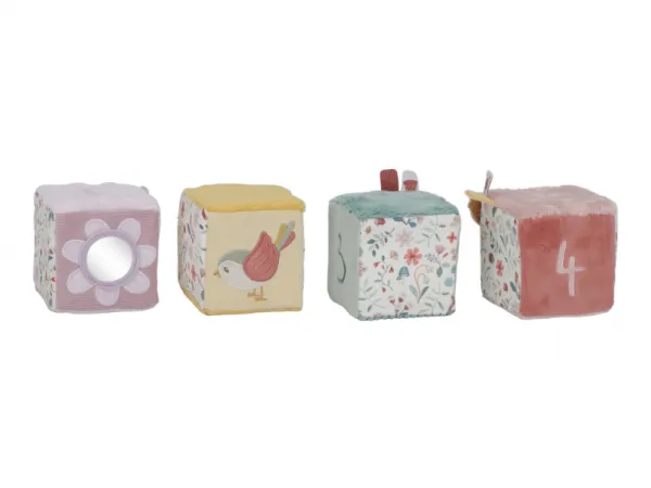 Kocky textilné 4 ks Fairy Garden 2