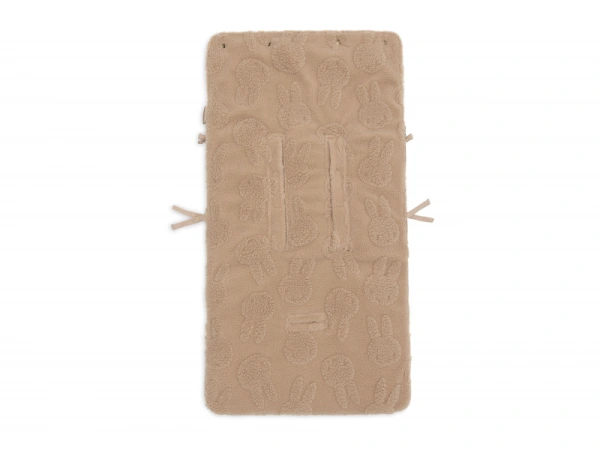 Fusak do autosedačky Miffy Jacquard Teddy Biscuit 4