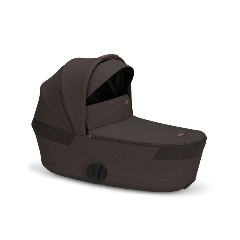 Cybex Balios S Lux 2026 s hlbokou skladacou vaničkou Chocolate Brown 3