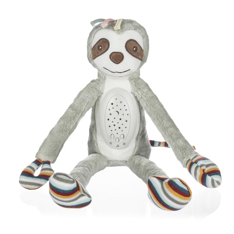 Plyšový detský spáč s projektorom a melódiami, Raccoon 1