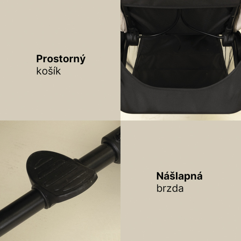 Športový kočík Moya, Shade Grey 6