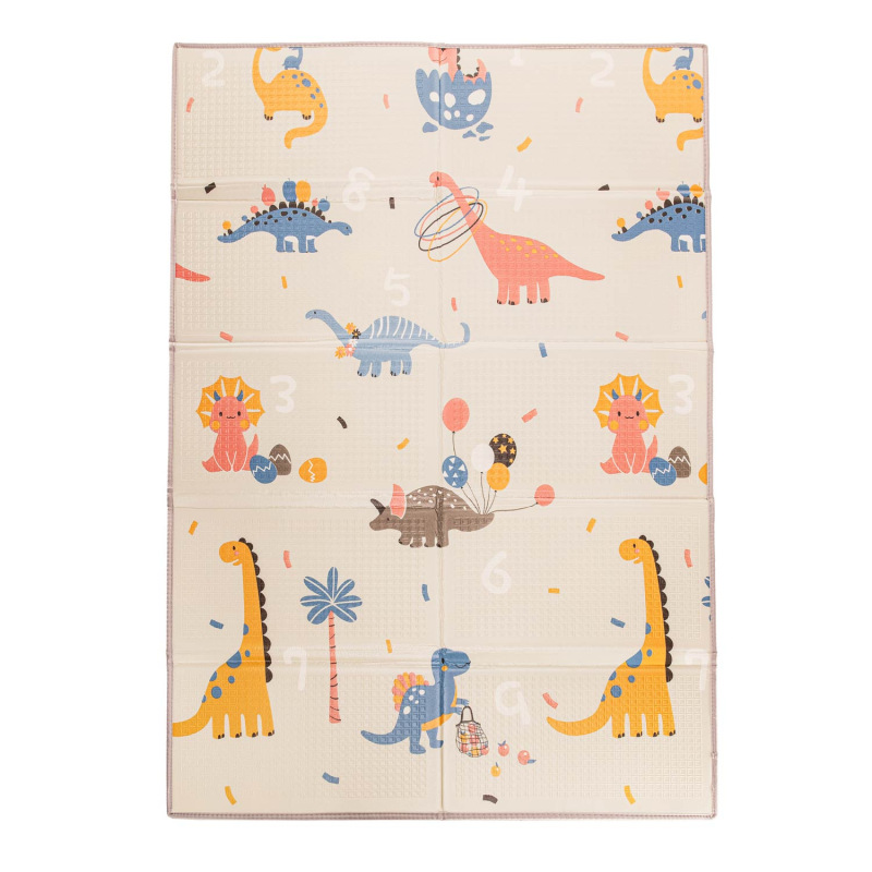 Multifunkční pěnová skládací podložka oboustranná 180x120, Dino 3