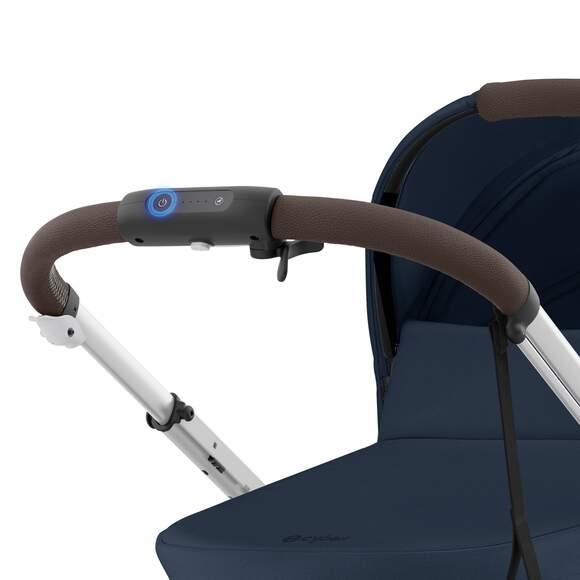 CYBEX Športový kočík E-GAZELLE, faarba OCEAN BLUE (silver rám)