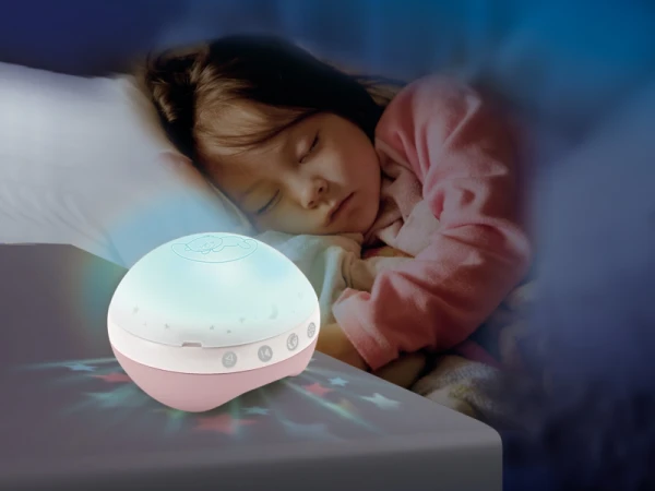 Hudobný kolotoč s projekciou 3v1 Dusty Pink 4