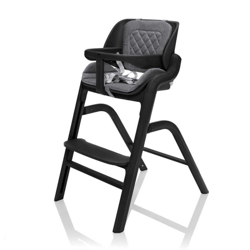Set stolička Inpira + novorodenecký set + hojdacia základňa, Berry Black 9