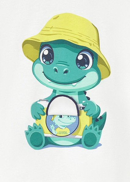 Mayoral tričko so žabkou White 1