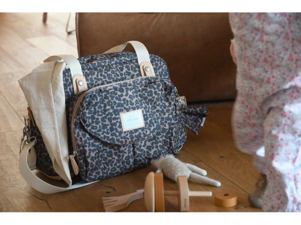 Prebaľovacia taška Geneva Leopard 5