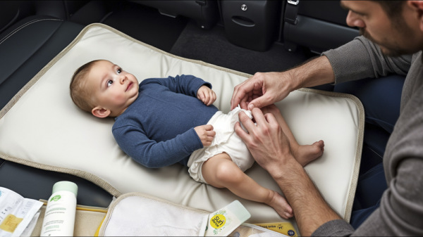 Cestovná prebaľovacia podložka, Shade grey 10