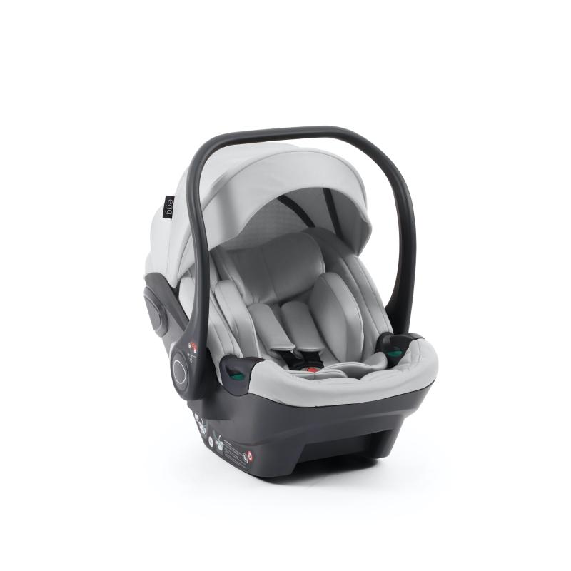 BabyStyle Egg Shell (i-Size) autosedačka, Houndstooth Silver - Special Edition 2025
