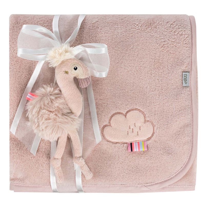 Prikrývka na maznanie plameniak, Pink