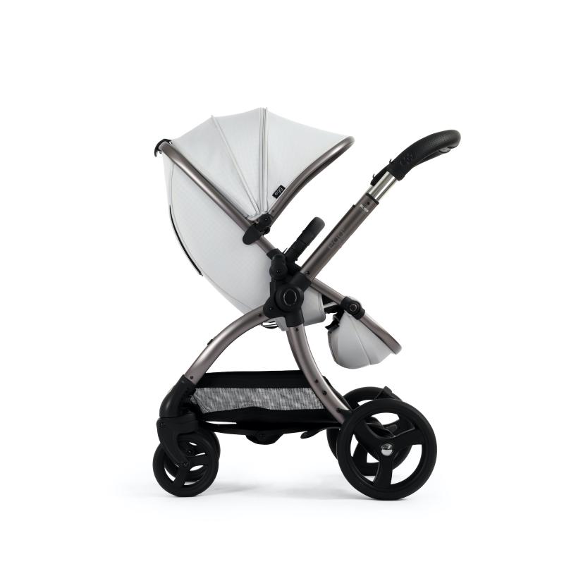 BabyStyle Egg3 kočík, Houndstooth Silver - Special Edition 2025 11