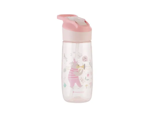 Hrnček so silikónovým náustkom 450ml 12m+ Music Fest Pink