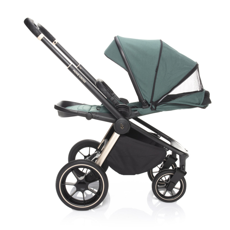 MAXI set Kočík MOVE CROSS 2, Antique Green/Gold 9
