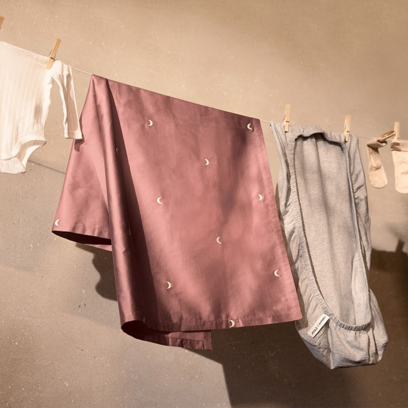 Joolz Sweet dreems jemná přikrývka Flat sheet l Dawn rose 5