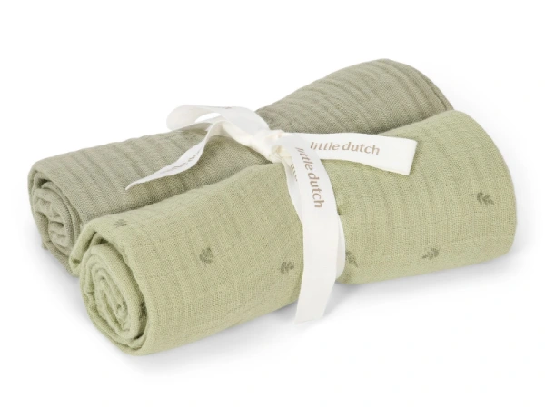 Mušelínové plienky 70×70 cm Pure Sage