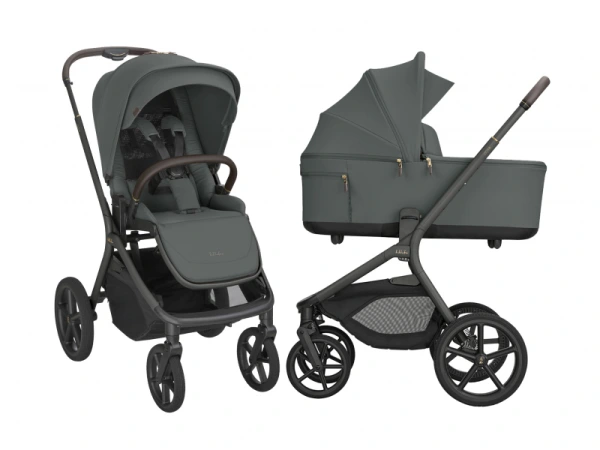 KikkaBoo Kočík 2v1 Goya Platinum OLIVE