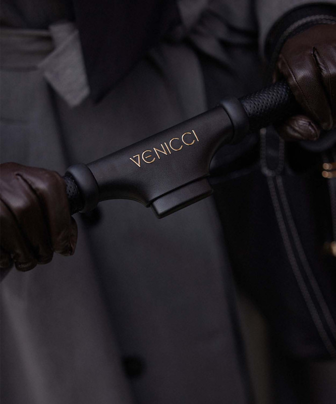 Detský kočík Upline 2 Venicci - ALL BLACK 8