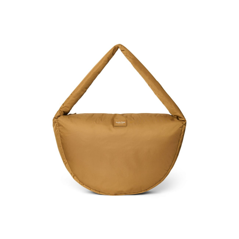 STUDIO NOOS - Technical Puffy Cross Body bag | Honey Brown