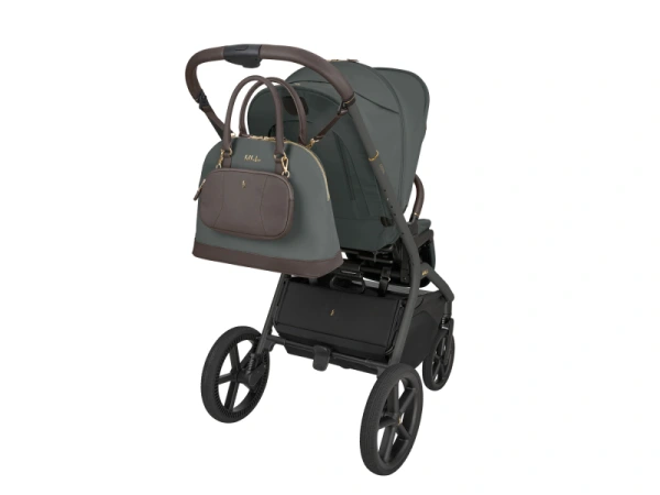 KikkaBoo Kočík 2v1 Goya Platinum OLIVE 7