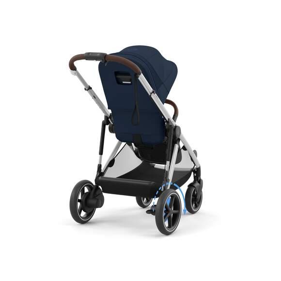 CYBEX Športový kočík E-GAZELLE, faarba OCEAN BLUE (silver rám)