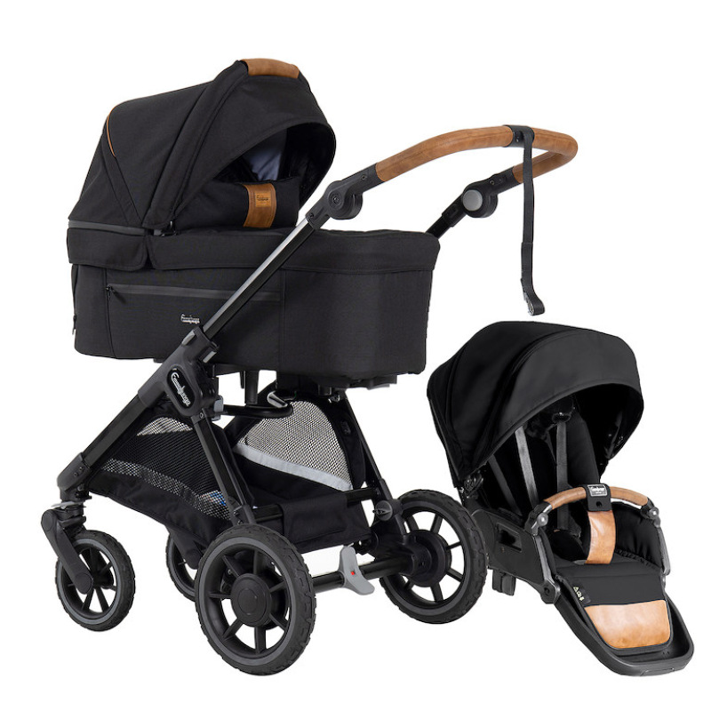 Emmaljunga SENTO PRO FLAT+ Outdoor black