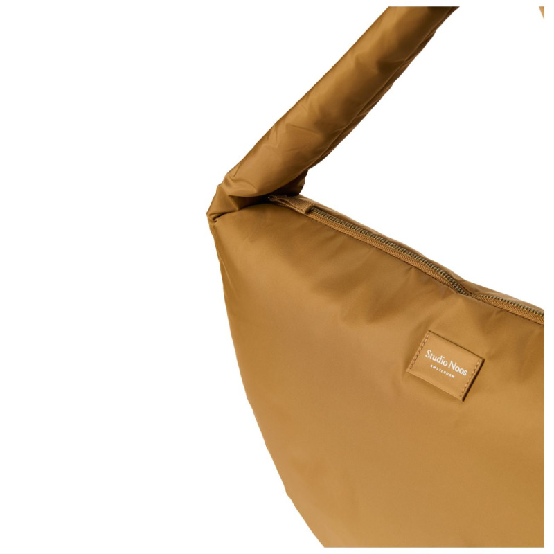 STUDIO NOOS - Technical Puffy Cross Body bag | Honey Brown 5