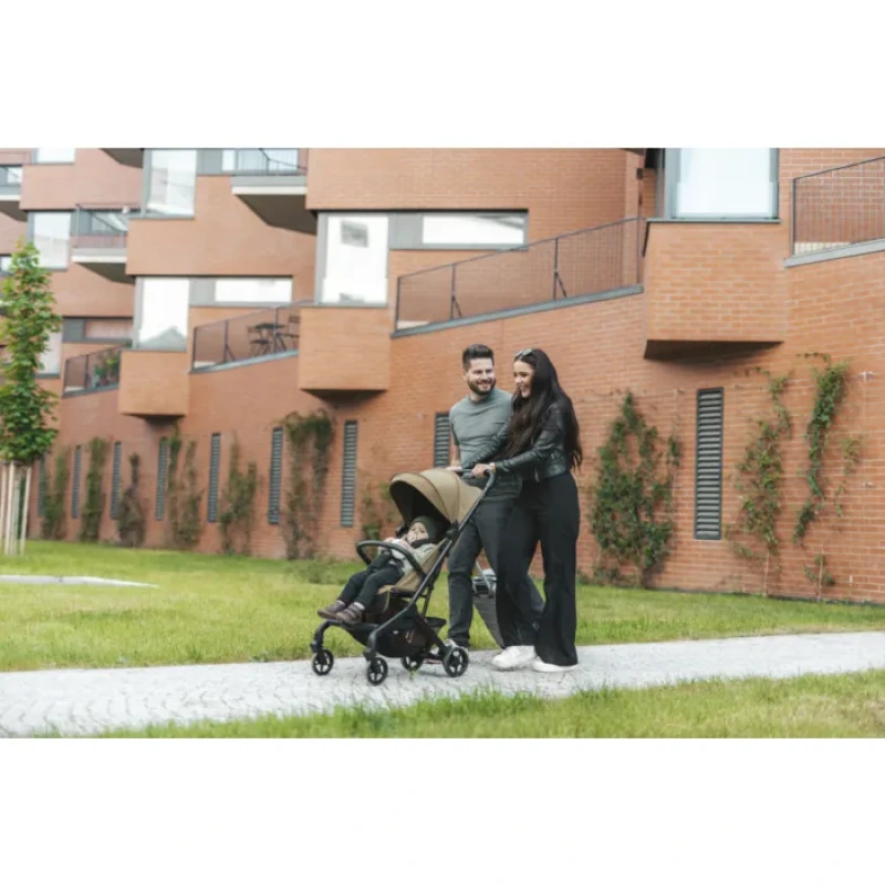 Ľahký kočík do lietadla Zopa Jet - IVORY BEIGE 6