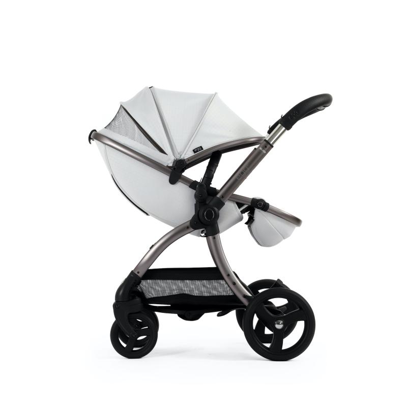 BabyStyle Egg3 kočík, Houndstooth Silver - Special Edition 2025 12