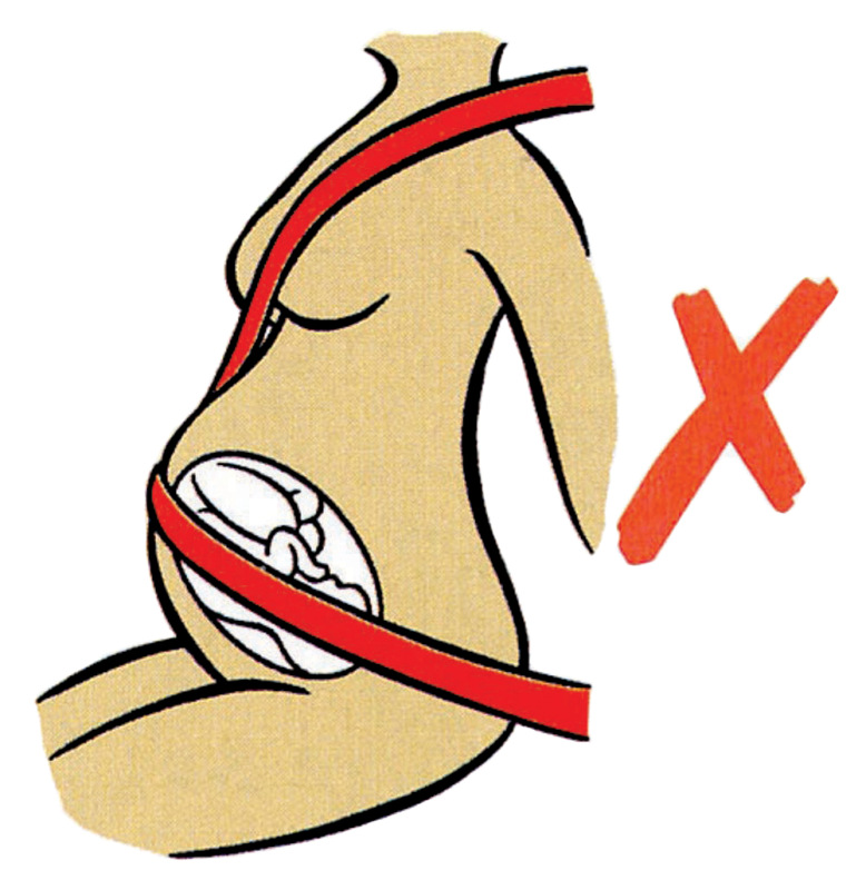 Bezpečnostný pás do auta pre tehotné 5