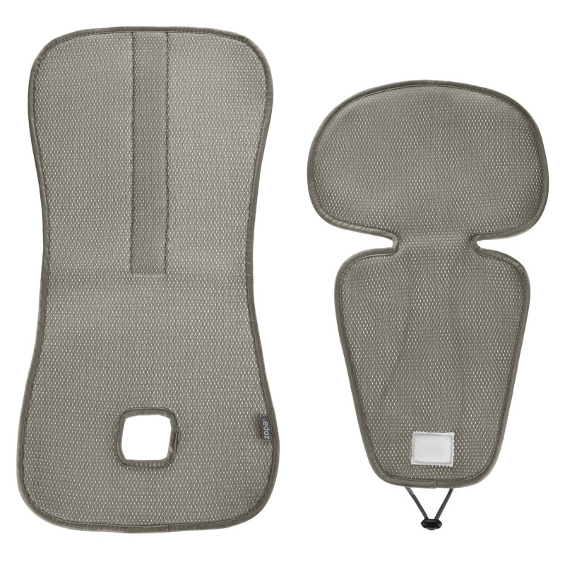 Priedušná podložka do autosedačky Breeze sk. 2/3, Boss Grey 9