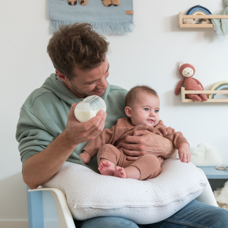 Doomoo Softy multifunkčný vankúš, Col.S06 Silver Dots 2