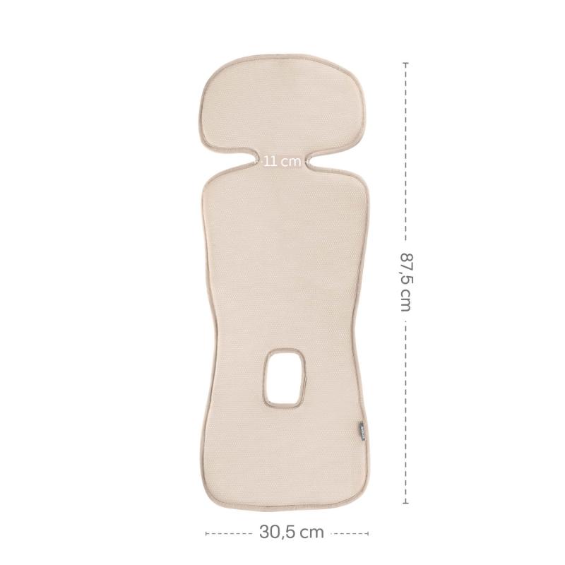 Priedušná podložka do autosedačky Breeze sk. 1, Toffee Brown 6