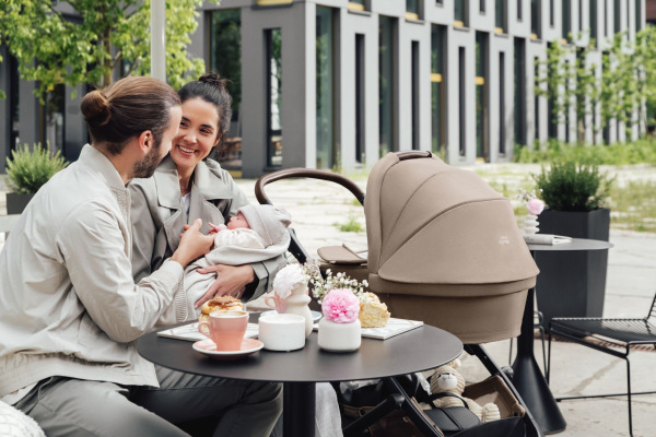 Sada kočíka Smile 5Z + hlboká vanička Style, Carbon Black 17