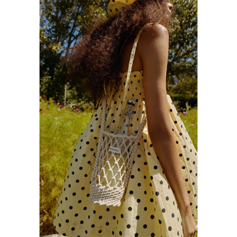 STUDIO NOOS - MACRAME BOTTLE BAG | Natural 1