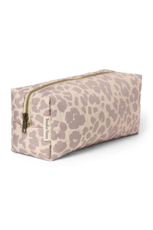 STUDIO NOOS - Puffy POUCH - kabelka | Cream Leopard 1