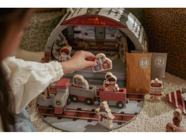 Adventný kalendár Vlaková stanica 18