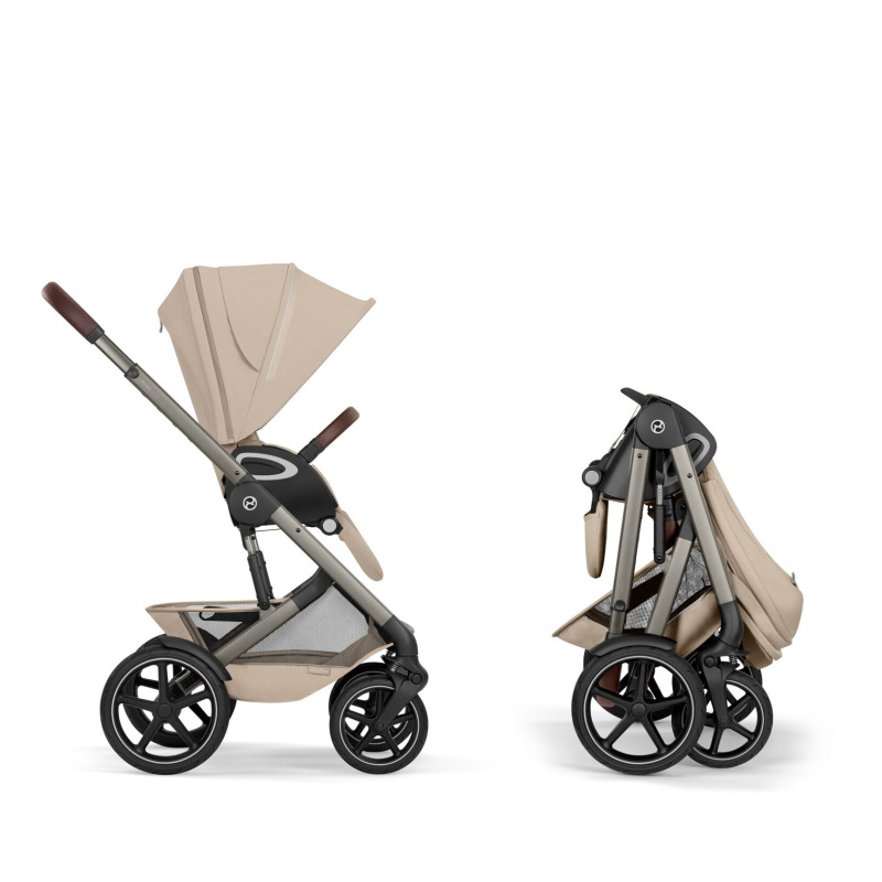 TALOS S LUX BLK 2026 + hlboká skladacia vanička - ALMOND BEIGE 9