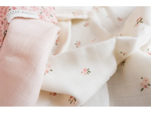 Prikrývka mušelínová 4-vrstvová 100x70 cm Fairy Blossom 3