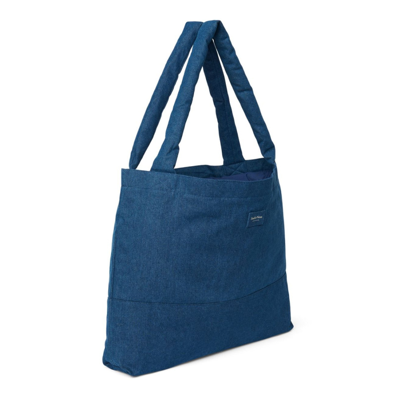 STUDIO NOOS - Denim MOM BAG | Dark Blue 1