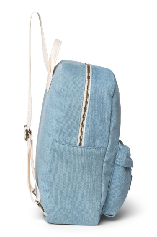 STUDIO NOOS - Denim Midi BACKPACK - batôžtek s predným vreckom | Blue 3