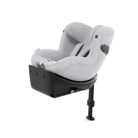 Cybex SIRONA Ti I-SIZE PLUS otočná autosedačka Platinum White 4