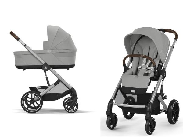 Kombinovaný kočík CYBEX BALIOS S Lux 2025 - STONE GREY