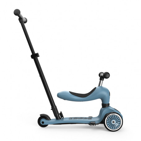 Odrážadlo kolobežka Scoot & Ride 2v1 Highwaykick 1 Push and Go Steel 3