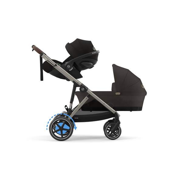 Elektrický kočík Cybex eGazelle Chocolate Brown 4