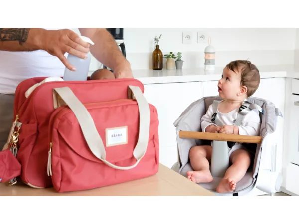 Prebaľovacia taška Geneva Terracotta 16