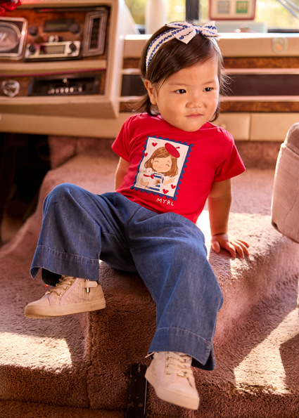 Mayoral dievčenské dlhé nohavice Dark 2