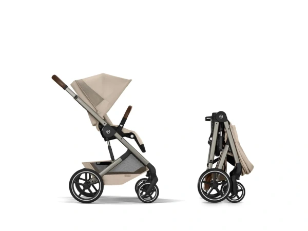 Cybex Balios S LUX + pevná vanička Cot S Lux 2026 - Moon Black 5