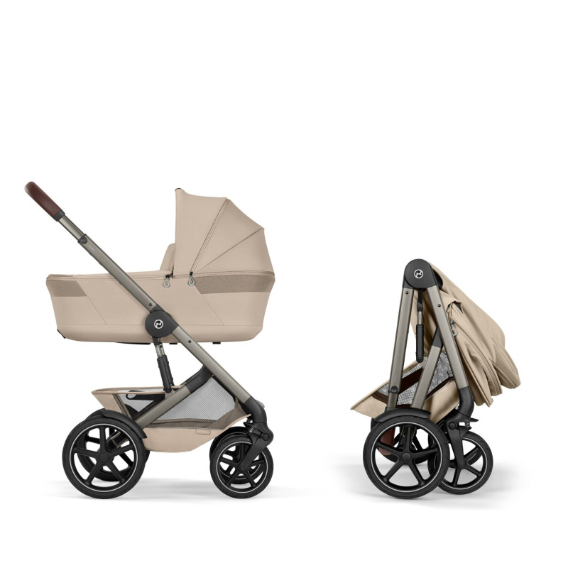 TALOS S LUX BLK 2026 + hlboká skladacia vanička - ALMOND BEIGE 4